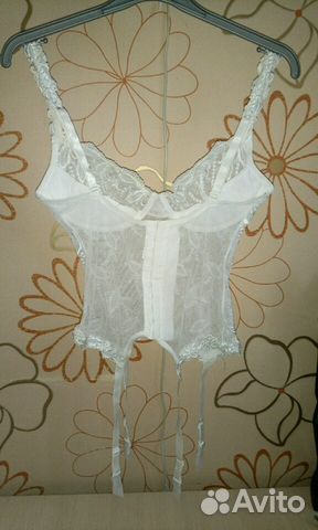 Корсет с подвязками для чулок