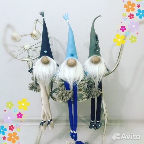 Интерьерные гномы(Домовые) ручной работы