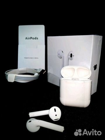 AirPods наушники Bluetooth