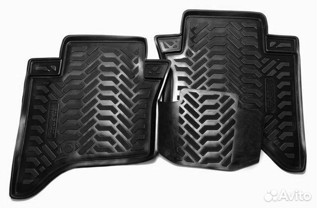 Коврики Toyota Hilux N120 / N130 салон 3D