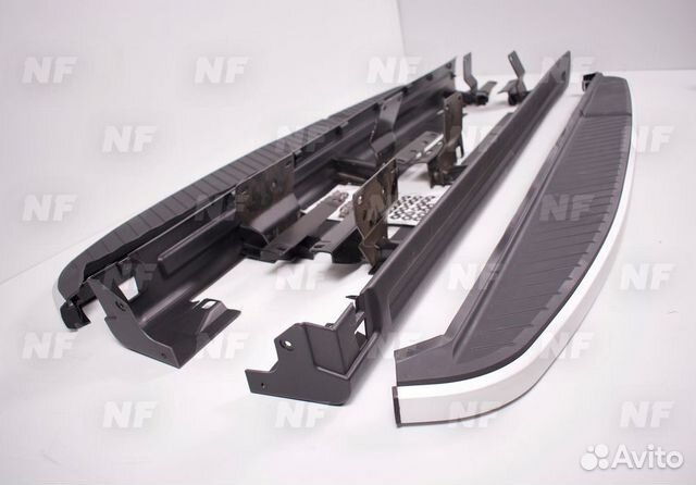Пороги с пыльниками Range Rover Sport