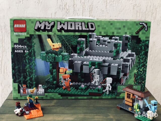 Конструктор Brixbe Майнкрафт (аналог lego 21132)