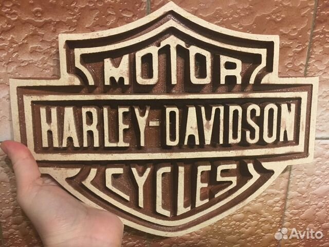 Вывеска Harley Davidson декоративная Вывеска Harley Davidson декоративная