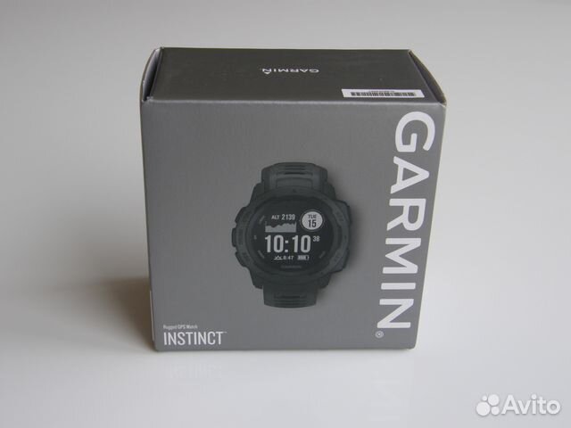 Garmin Instinct Graphite Спортивные часы Garmin Instinct Graphite Спортивные часы