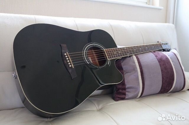 Электроакустическая гитара Ibanez V72ECE Black