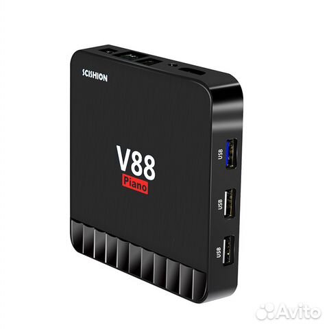 Тв бокс scishion V88 Piano 4 ядра RAM 4 Gb ROM 16 Тв бокс scishion V88 Piano 4 ядра RAM 4 Gb ROM 16