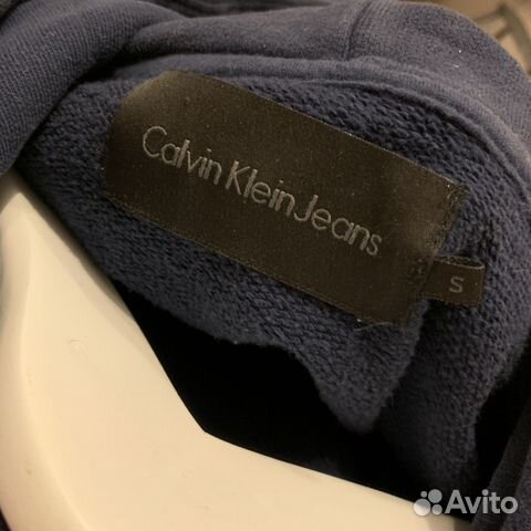Синяя толстовка Calvin Klein (S)