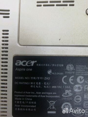 Корпус на нетбук Acer ZA3