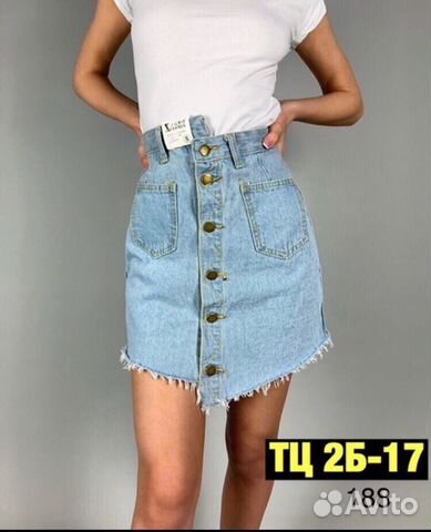 Юбка джинсовая новая