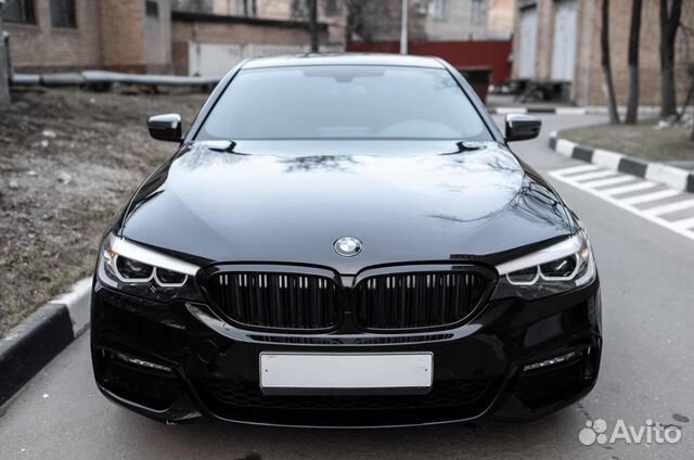 Тонированные фары BMW g30