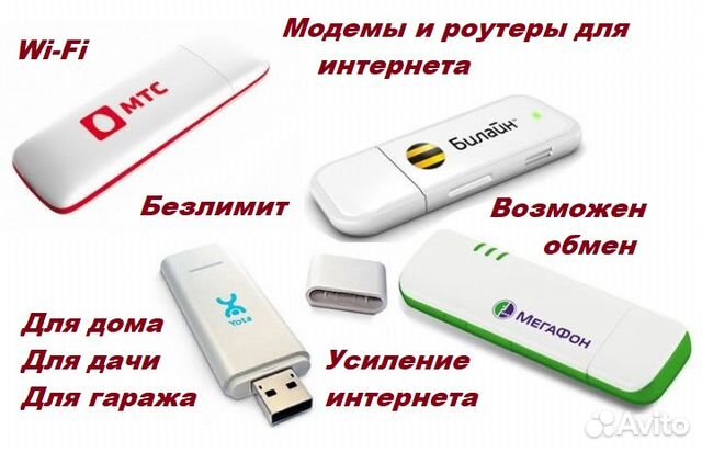 Модемы для интернета для дома для дачи для гаража