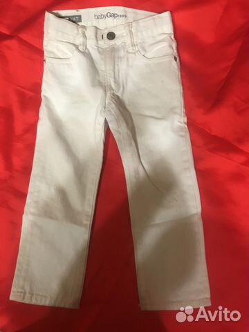 Джинсы белые GAP Джинсы белые GAP