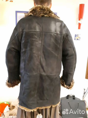 Дубленка р.58 натуральная кожа и шерсть