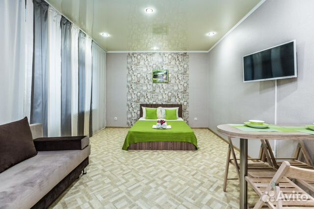 

1-к. квартира, 30 м², 2 кровати