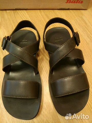 Сандалии Bata из натуральной кожи новые р. 40 Сандалии Bata из натуральной кожи новые р. 40