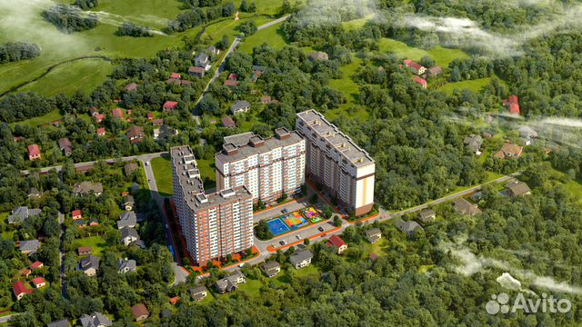 2-к квартира, 43.6 м², 17/17 эт.