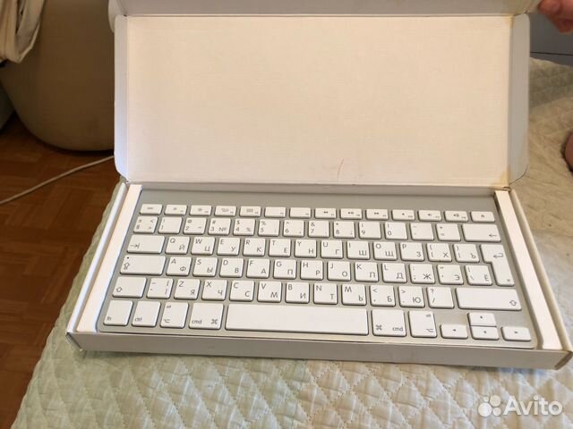 Клавиатура Apple Wireless Keyboard 184RS/B (A1314)