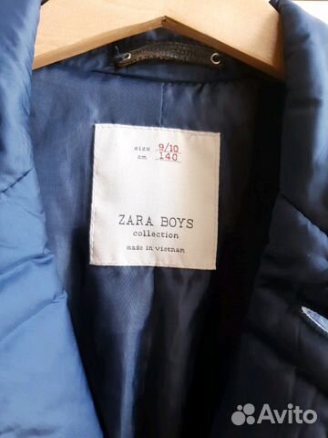 Куртка Zara демисезонная 134 Куртка Zara демисезонная 134