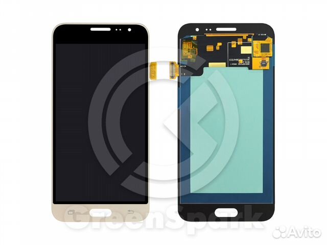 Дисплей для SAMSUNG J320F Galaxy J3 +тач золото