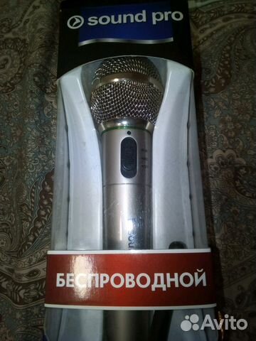 Saund pro безпроводной микрофон для караоке
