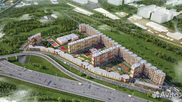 2-к квартира, 65.7 м², 7/15 эт.