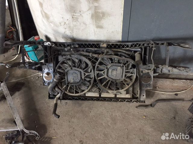 Audi A8 d3 - радиаторы кассета w12 с передней пане