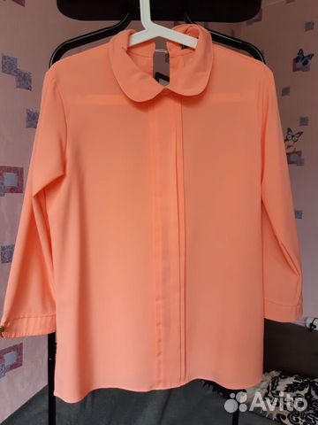 Блуза коралловая Блуза коралловая