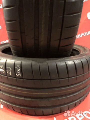 Пара летних шин бу R20 255 35 michelin sport-4-SP