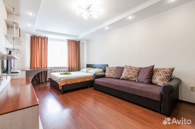 

1-к. квартира, 42 м², 2 кровати