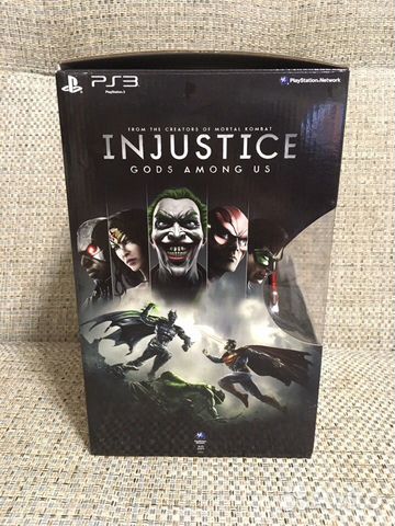 Коллекционное издание Injustice на PS3