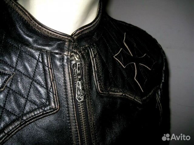 Affliction кожаная куртка новая USA подлинная Affliction кожаная куртка новая USA подлинная