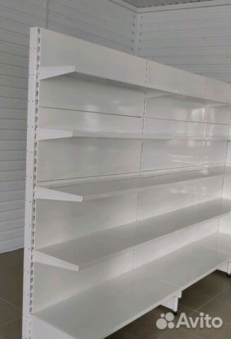 Стеллаж 2,15 х 1.0 торговый металлический Стеллаж 2,15 х 1.0 торговый металлический