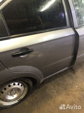 Задняя правая Дверь Шевроле авео Т250