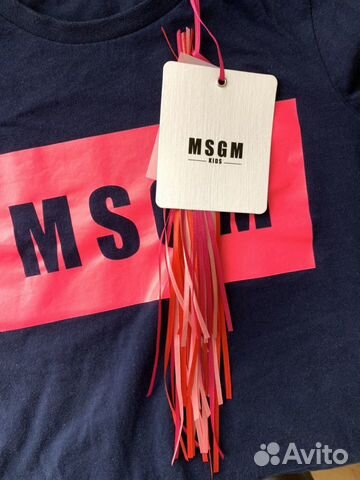 Футболка для девочки msgm Футболка для девочки msgm