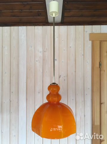 Люстра, плафон. Чехия, mid century, 1960-е Люстра, плафон. Чехия, mid century, 1960-е