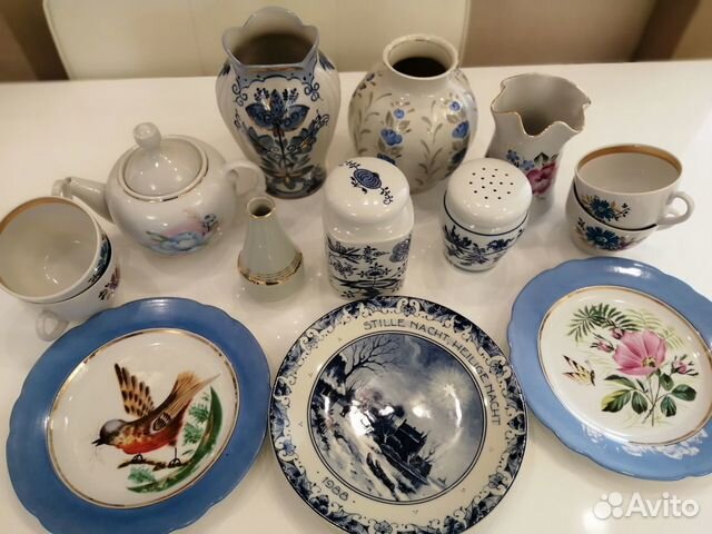 Посуда фарфоровая СССР Посуда фарфоровая СССР