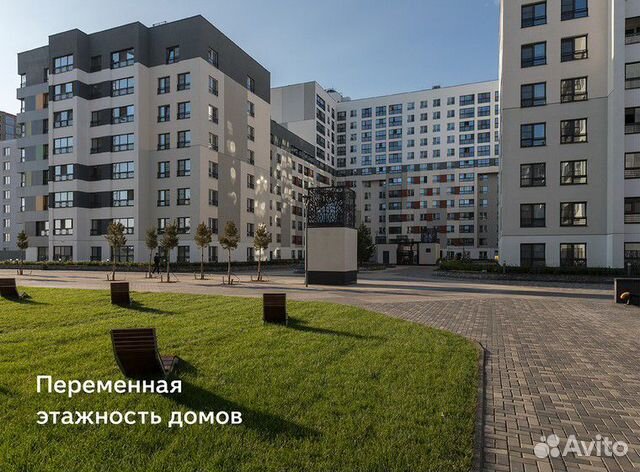 3-к квартира, 79.8 м², 7/16 эт.