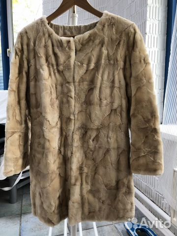 Шуба натуральная норка стриженная