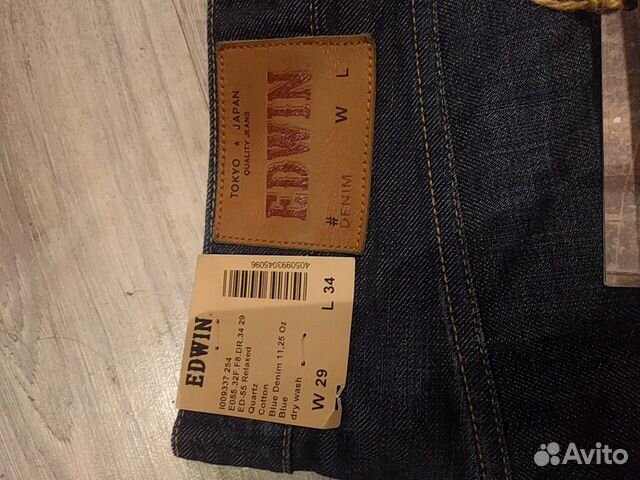 Джинсы edwin ED-55 W29L34 Джинсы edwin ED-55 W29L34