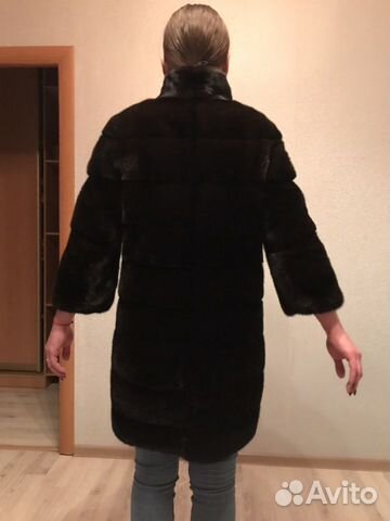 Шуба норковая поперечка Каляев