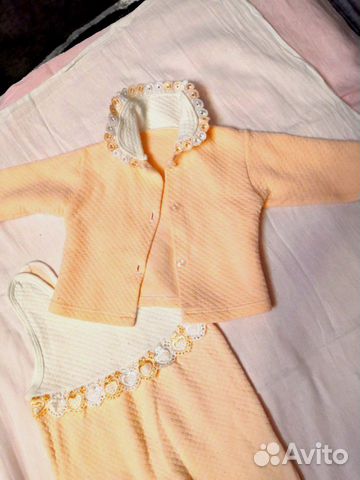 Костюм для девочки 2 вещи р. 62 Костюм для девочки 2 вещи р. 62