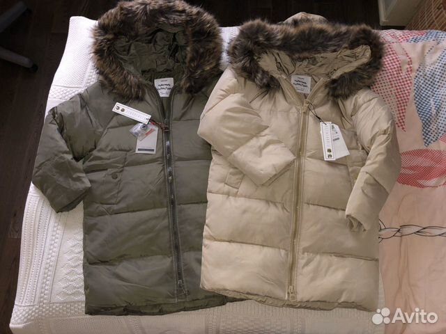 Пуховик Zara новый 134 Пуховик Zara новый 134