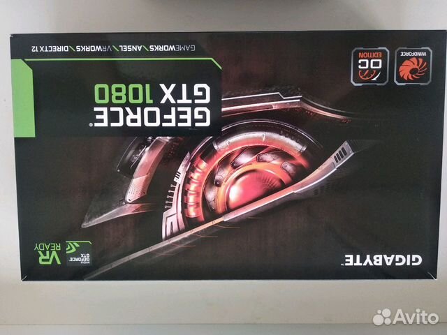 Видеокарта Nvidia Gigabyte GTX 1080 G1- Gaming 8GB