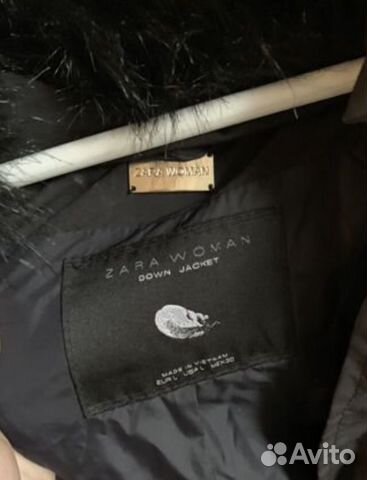 Куртка зимняя Zara размер L