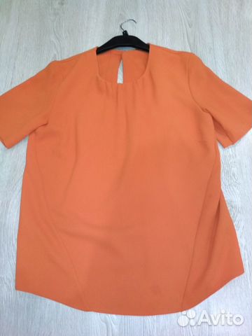 Блуза апельсиновая р-р44 Autograf