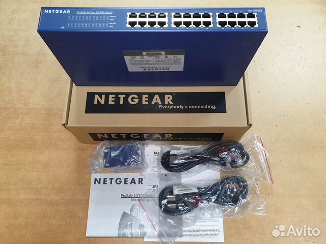 Новые Коммутаторы netgear JFS524 Новые Коммутаторы netgear JFS524