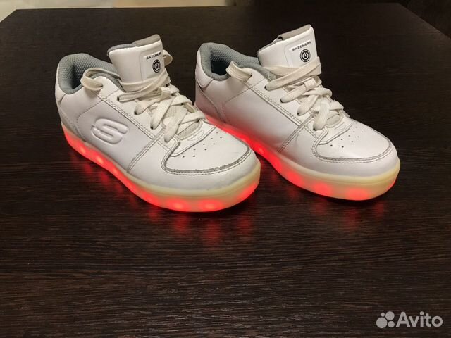Кроссовки светящиеся Skechers