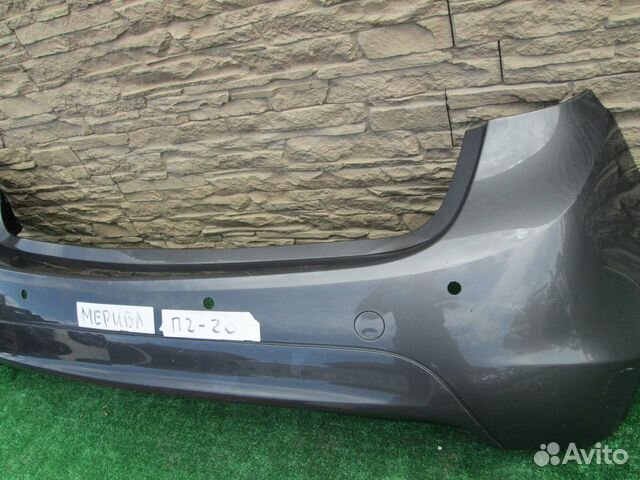 Задний бампер Опель Мерива Opel Meriva 2010-2018