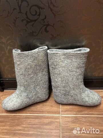 Натуральные Валенки - размер 28 с галошами (на гал