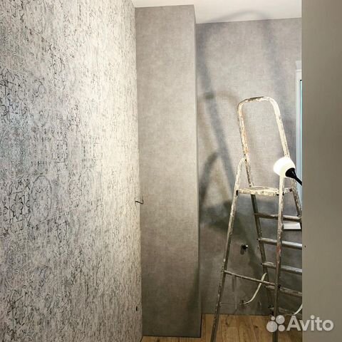 Поклейка обоев